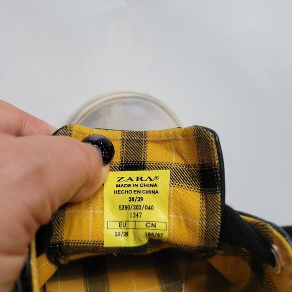 Zara Boys Distressed Style Shoes Size 28/29 - Picture 9 of 13